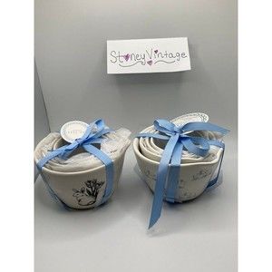 New Rae Dunn Easter 2024 Bunny Set of 2 measuring cups